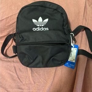 Adidas Black Belt Bag for Men